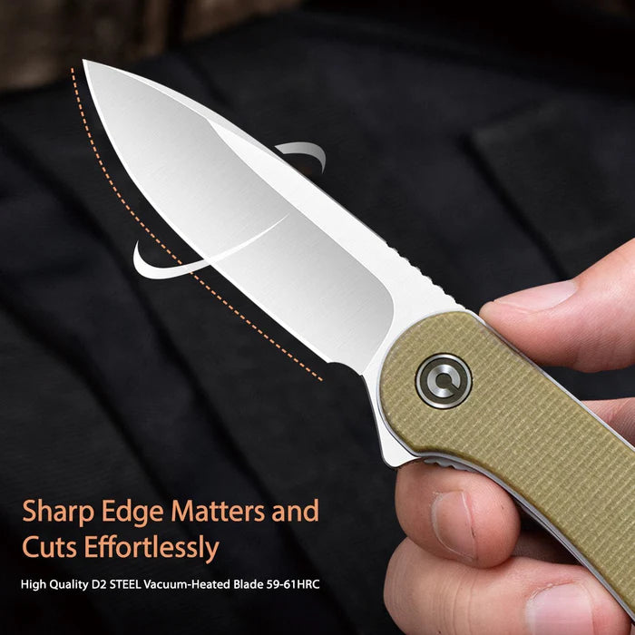 CIVIVI Elementum Micarta Pocket Knife